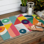 Tick Tock Machine Outdoor Rug Gallery Image 2