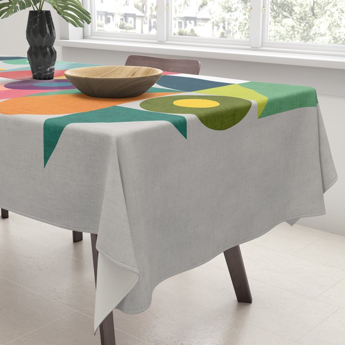 Tick Tock Machine Tablecloth Gallery Image 3