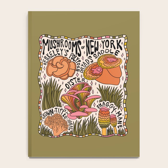 Mushrooms of New York Notebook Gallery Image 4