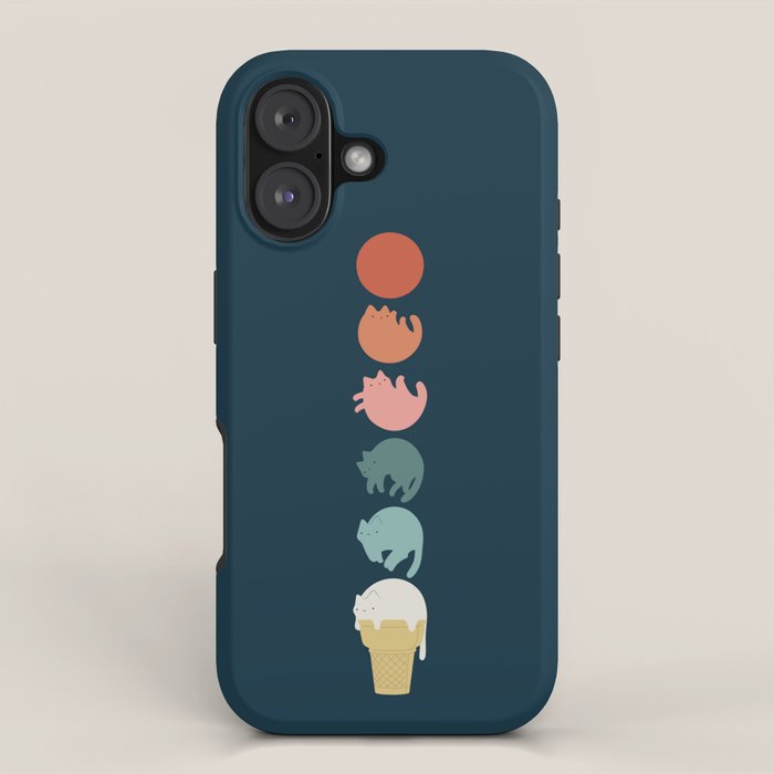 Cat Landscape 181: Cooling Down iPhone Case Gallery Image 1