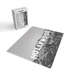 Hollywood Sign Black and White Jigsaw Puzzle Gallery Image 2