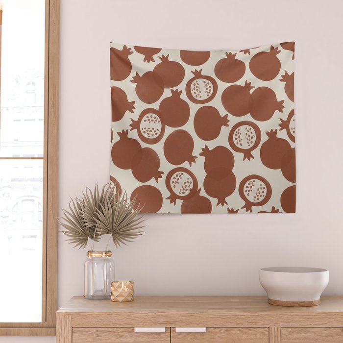 Pomegranate Bowl Wall Tapestry Gallery Image 2