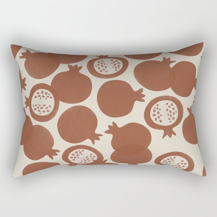 Pomegranate Bowl Rectangular Pillow Gallery Image 1
