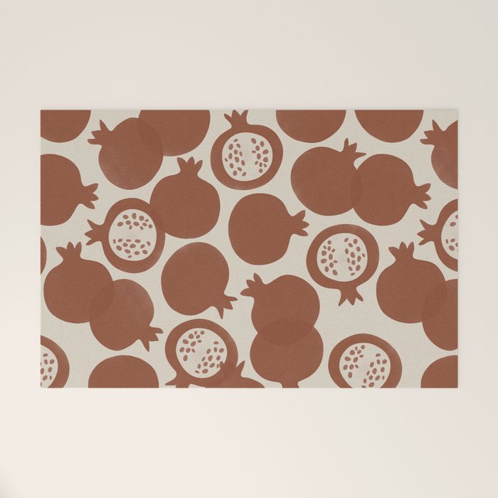 Pomegranate Bowl Welcome Mat Gallery Image 1