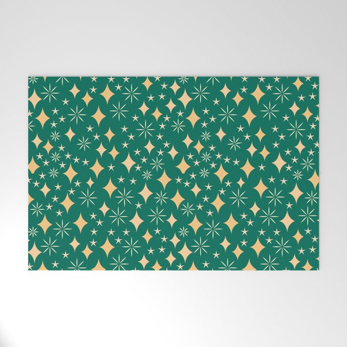 Christmas Lights pattern Welcome Mat Gallery Image 1