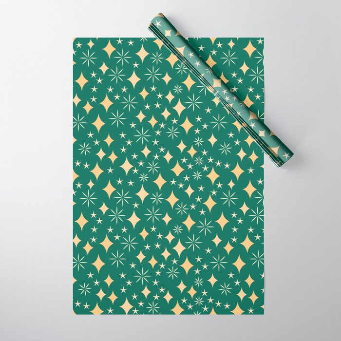 Christmas Lights pattern Wrapping Paper Gallery Image 1