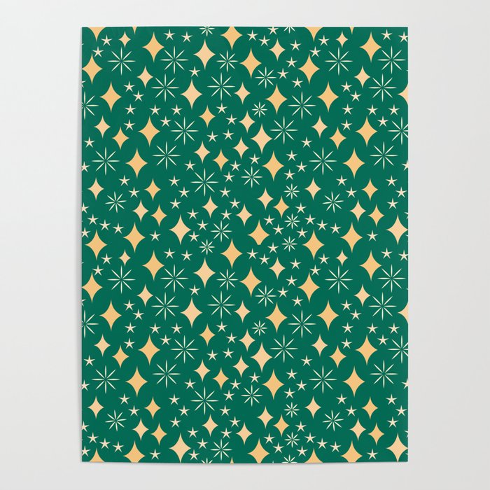 Christmas Lights pattern Poster Gallery Image 1