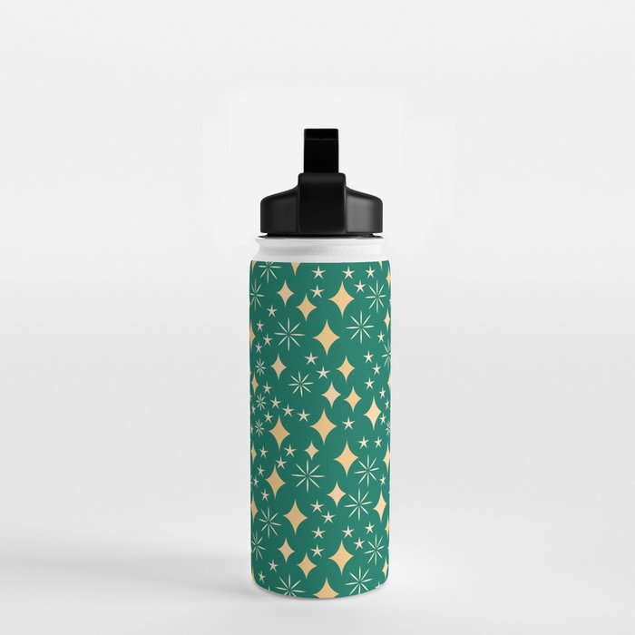 Christmas Lights pattern Water Bottle Gallery Image 2