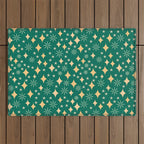 Christmas Lights pattern Outdoor Rug Gallery Image 1