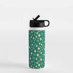 Christmas Lights pattern Water Bottle Gallery Image 1