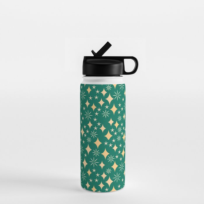 Christmas Lights pattern Water Bottle Gallery Image 1
