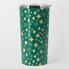 Christmas Lights pattern Travel Mug Gallery Image 1
