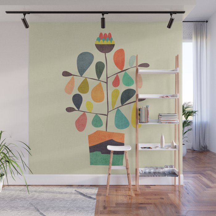 Potted Plant 4 Wall Mural Gallery Image 1