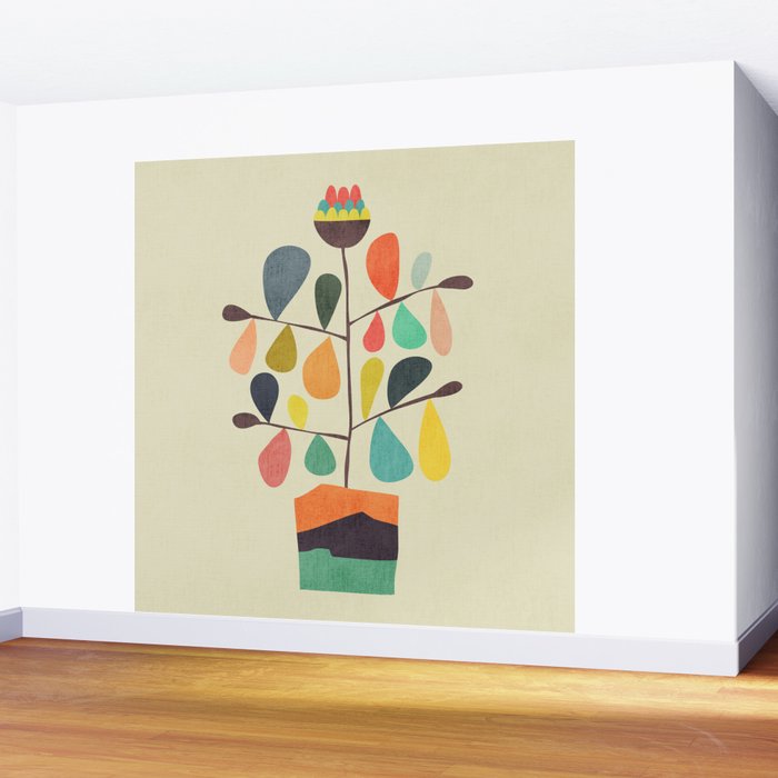 Potted Plant 4 Wall Mural Gallery Image 2