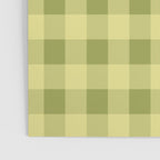 Gingham Large Lime Green Poster Gallery Image 3