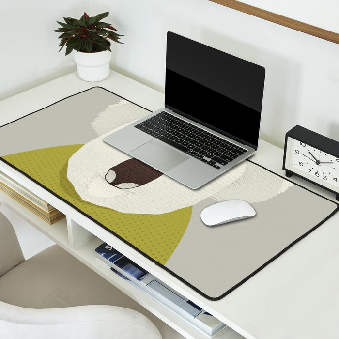 Whimsy Koala, Animal Portrait Desk Mat Gallery Image 2