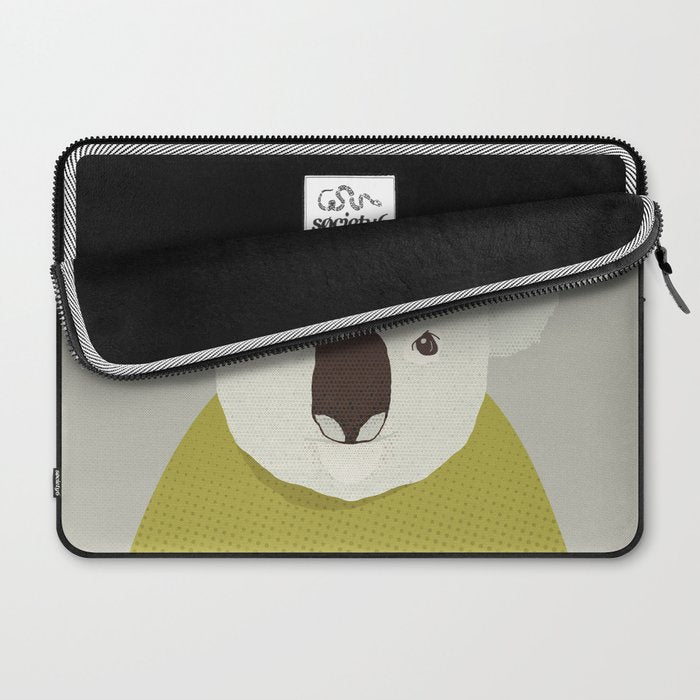 Whimsy Koala, Animal Portrait Laptop Sleeve Gallery Image 2