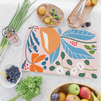 Spring Abstract Florals Cutting Board Gallery Image 2