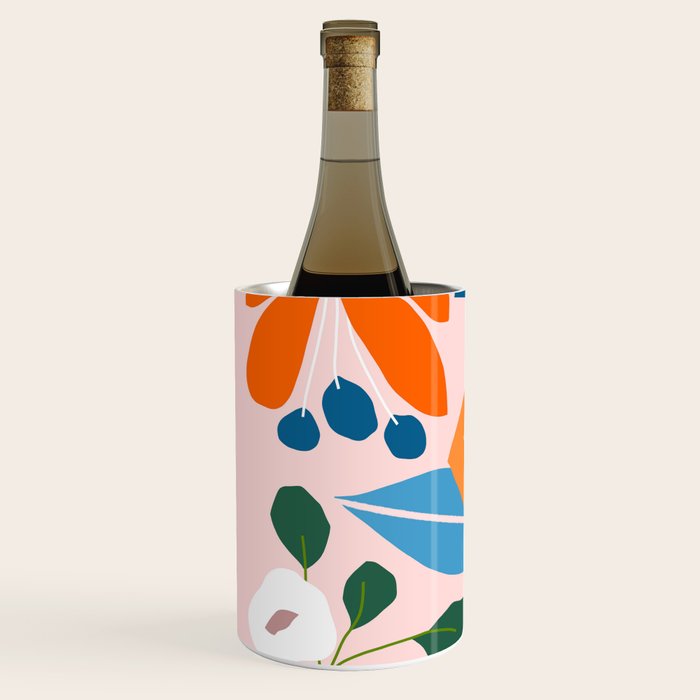 Spring Abstract Florals Wine Chiller Gallery Image 2