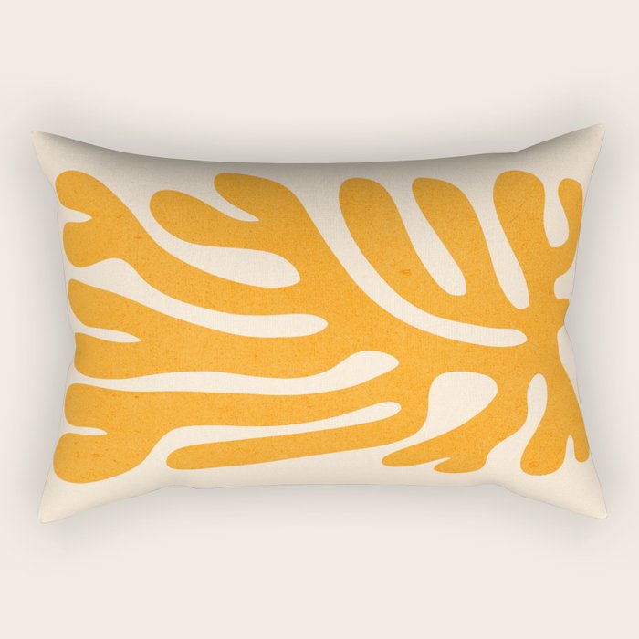 Sunglow: Matisse Paper Cutouts 09 Rectangular Pillow Gallery Image 2