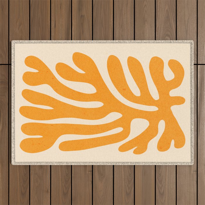 Sunglow: Matisse Paper Cutouts 09 Outdoor Rug Gallery Image 1
