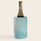 Couple on the Pastel Shore - Aerial Coastal Print Wine Chiller Gallery Image 3