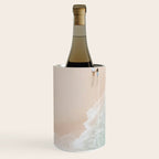 Couple on the Pastel Shore - Aerial Coastal Print Wine Chiller Gallery Image 2