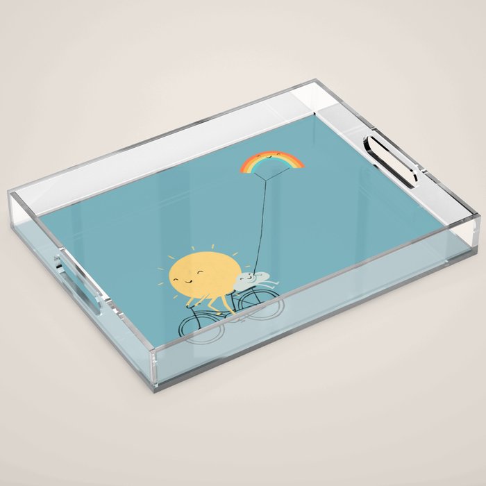 Rainbow Kite Acrylic Tray Gallery Image 1