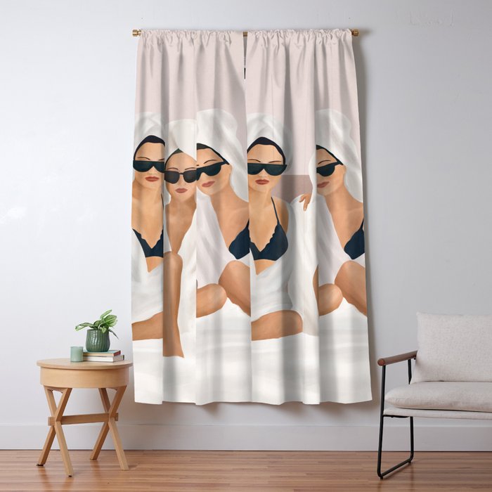 Morning with a friend II Window Curtain Gallery Image 5