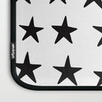 Star Pattern Black On White Laptop Sleeve Gallery Image 3