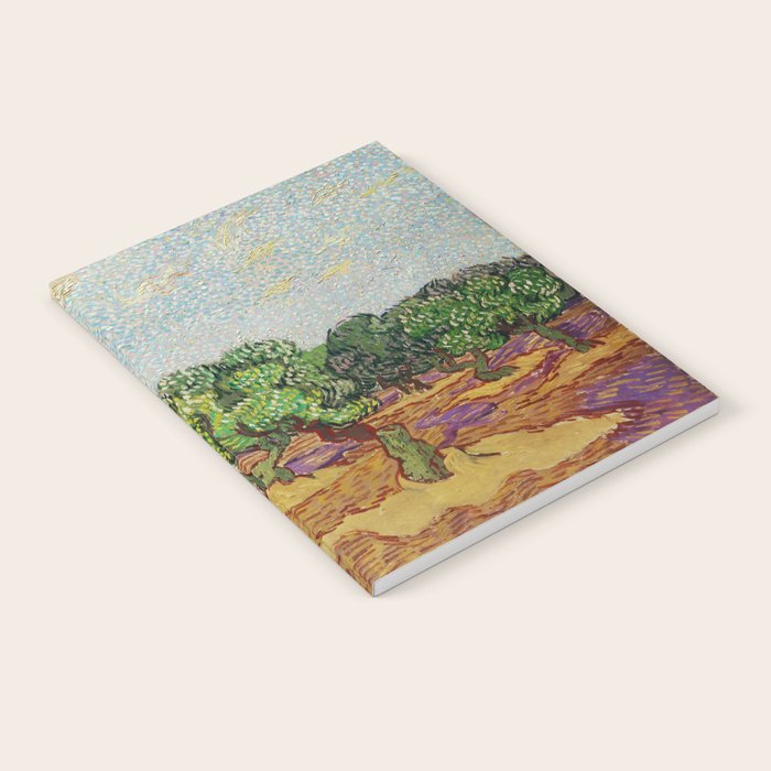 Olive Trees by Vincent Van Gogh Notebook Gallery Image 1