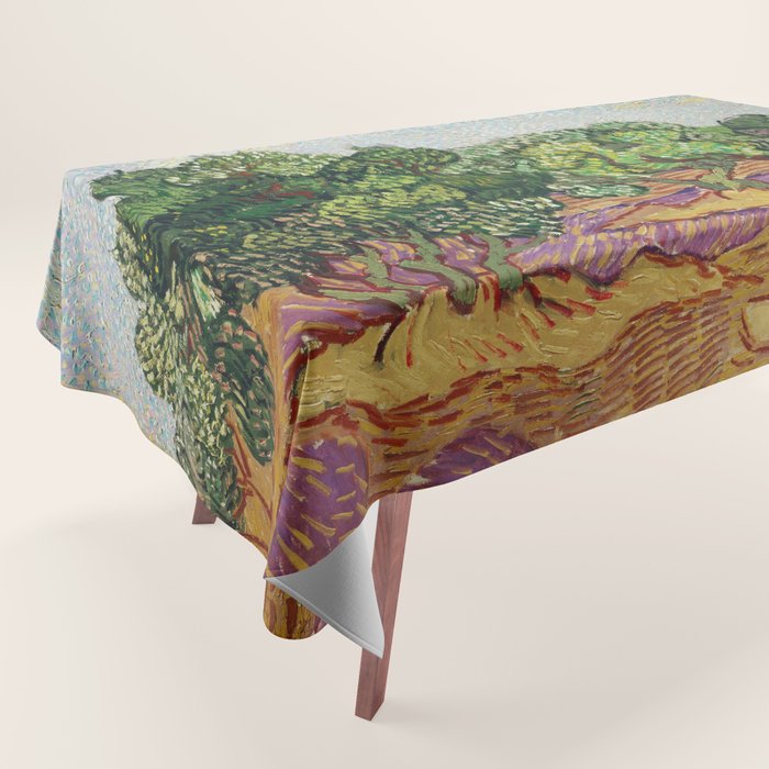 Olive Trees by Vincent Van Gogh Tablecloth Gallery Image 1