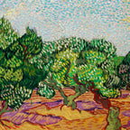 Olive Trees by Vincent Van Gogh Coffee Mug Gallery Image 2