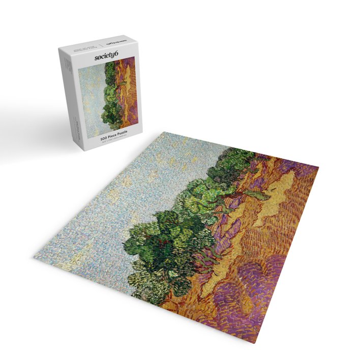 Olive Trees by Vincent Van Gogh Jigsaw Puzzle Gallery Image 2
