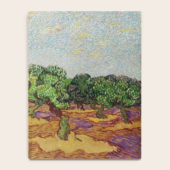 Olive Trees by Vincent Van Gogh Notebook Gallery Image 4