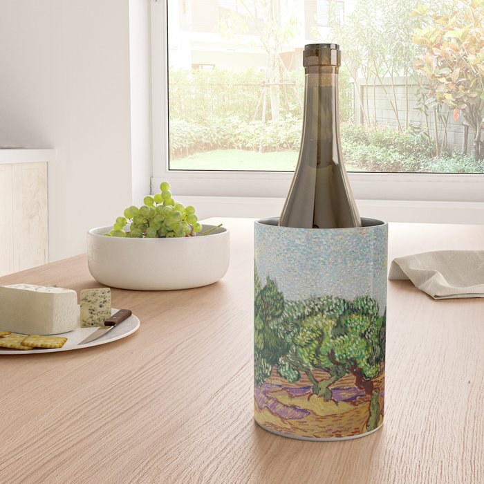 Olive Trees by Vincent Van Gogh Wine Chiller Gallery Image 4