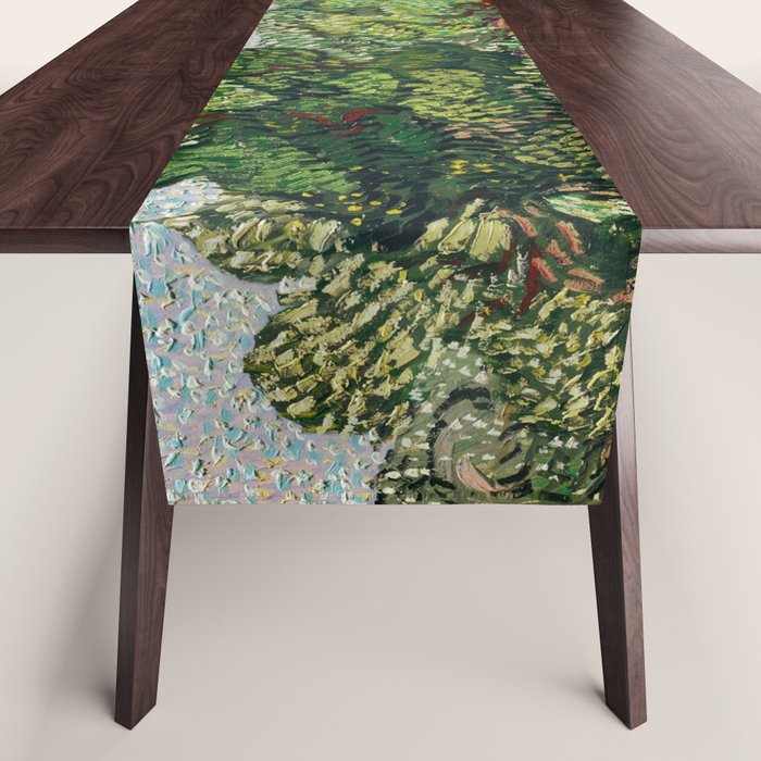 Olive Trees by Vincent Van Gogh Table Runner Gallery Image 1
