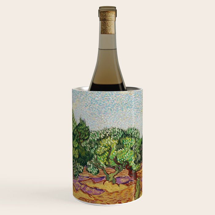 Olive Trees by Vincent Van Gogh Wine Chiller Gallery Image 1