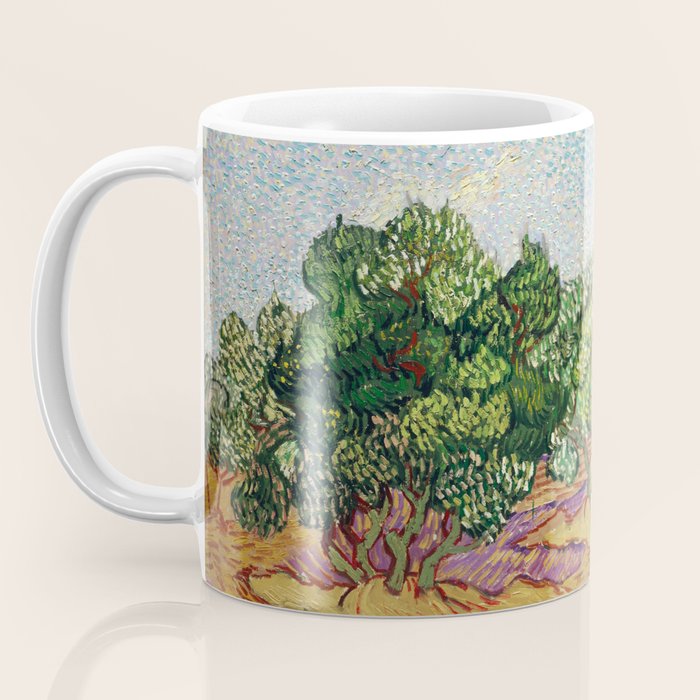 Olive Trees by Vincent Van Gogh Coffee Mug Gallery Image 3