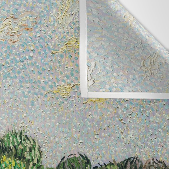 Olive Trees by Vincent Van Gogh Wall Tapestry Gallery Image 3