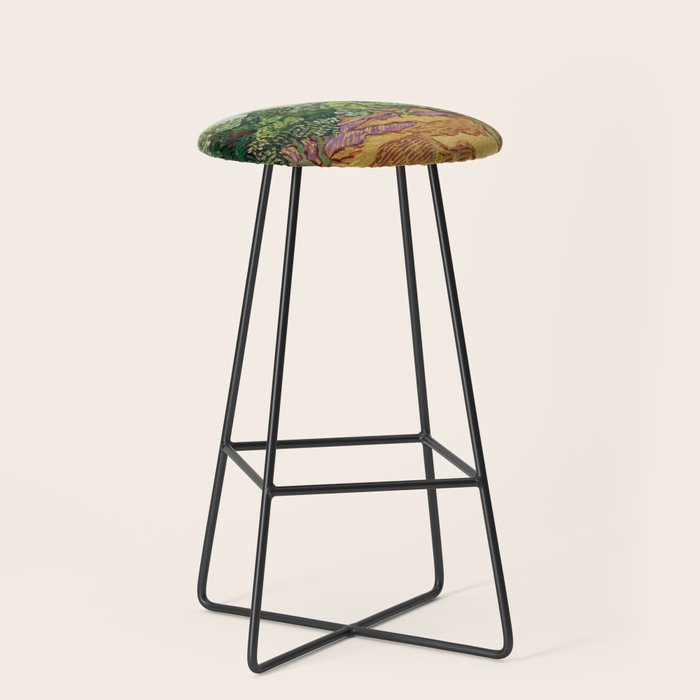 Olive Trees by Vincent Van Gogh Stool Gallery Image 1