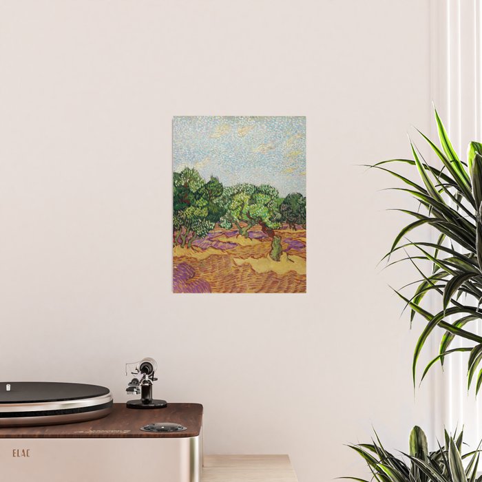 Olive Trees by Vincent Van Gogh Poster Gallery Image 2