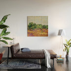 Olive Trees by Vincent Van Gogh Wood Wall Art Gallery Image 2