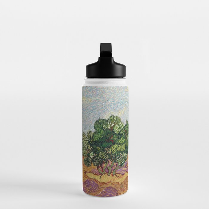 Olive Trees by Vincent Van Gogh Water Bottle Gallery Image 3
