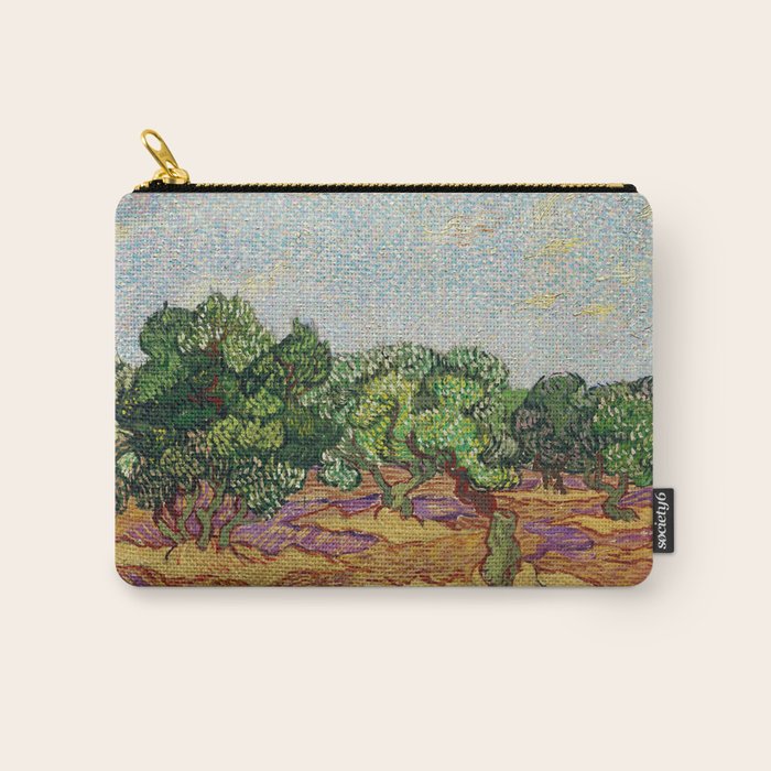 Olive Trees by Vincent Van Gogh Carry All Pouch Gallery Image 1