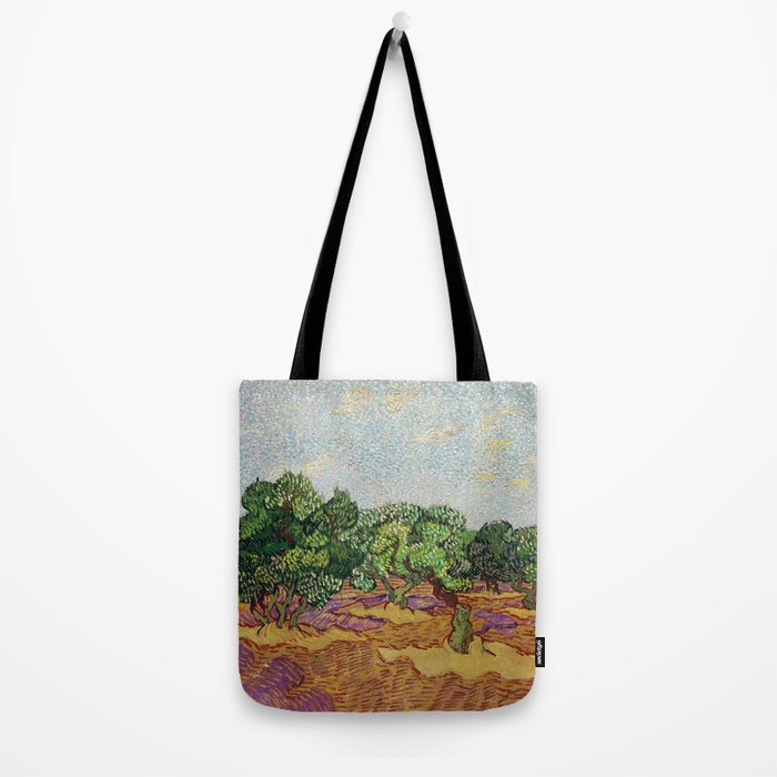 Olive Trees by Vincent Van Gogh Tote Bag Gallery Image 2