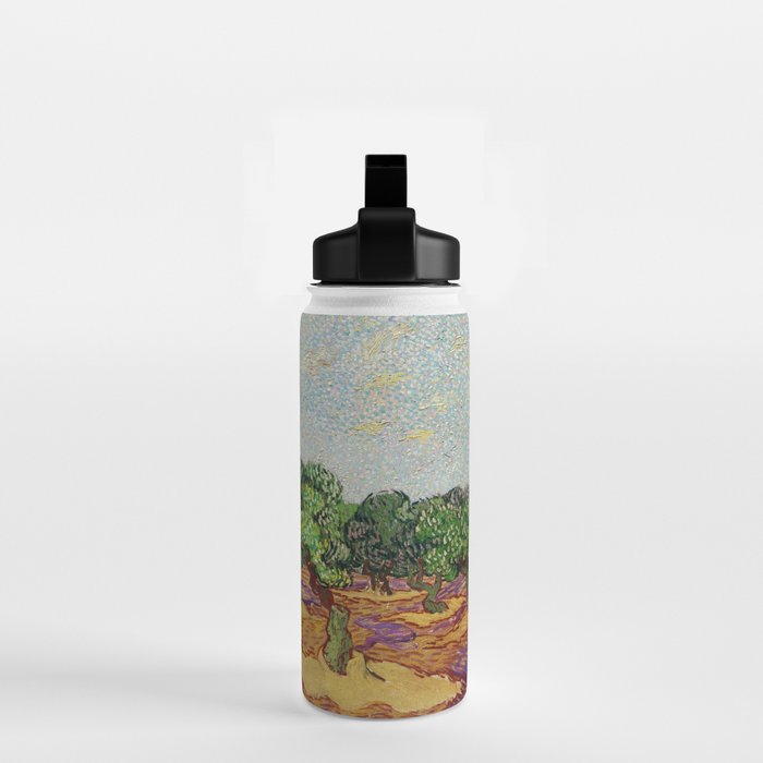 Olive Trees by Vincent Van Gogh Water Bottle Gallery Image 2