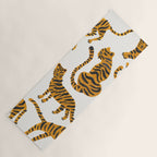 Tiger Collection - Orange Palette Yoga Mat Gallery Image 1