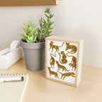 Tiger Collection - Orange Palette Mini Art Print Gallery Image 2