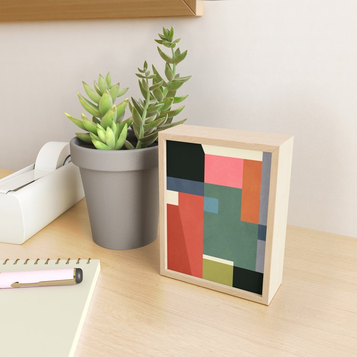 Geometric Shapes 28 Mini Art Print Gallery Image 2